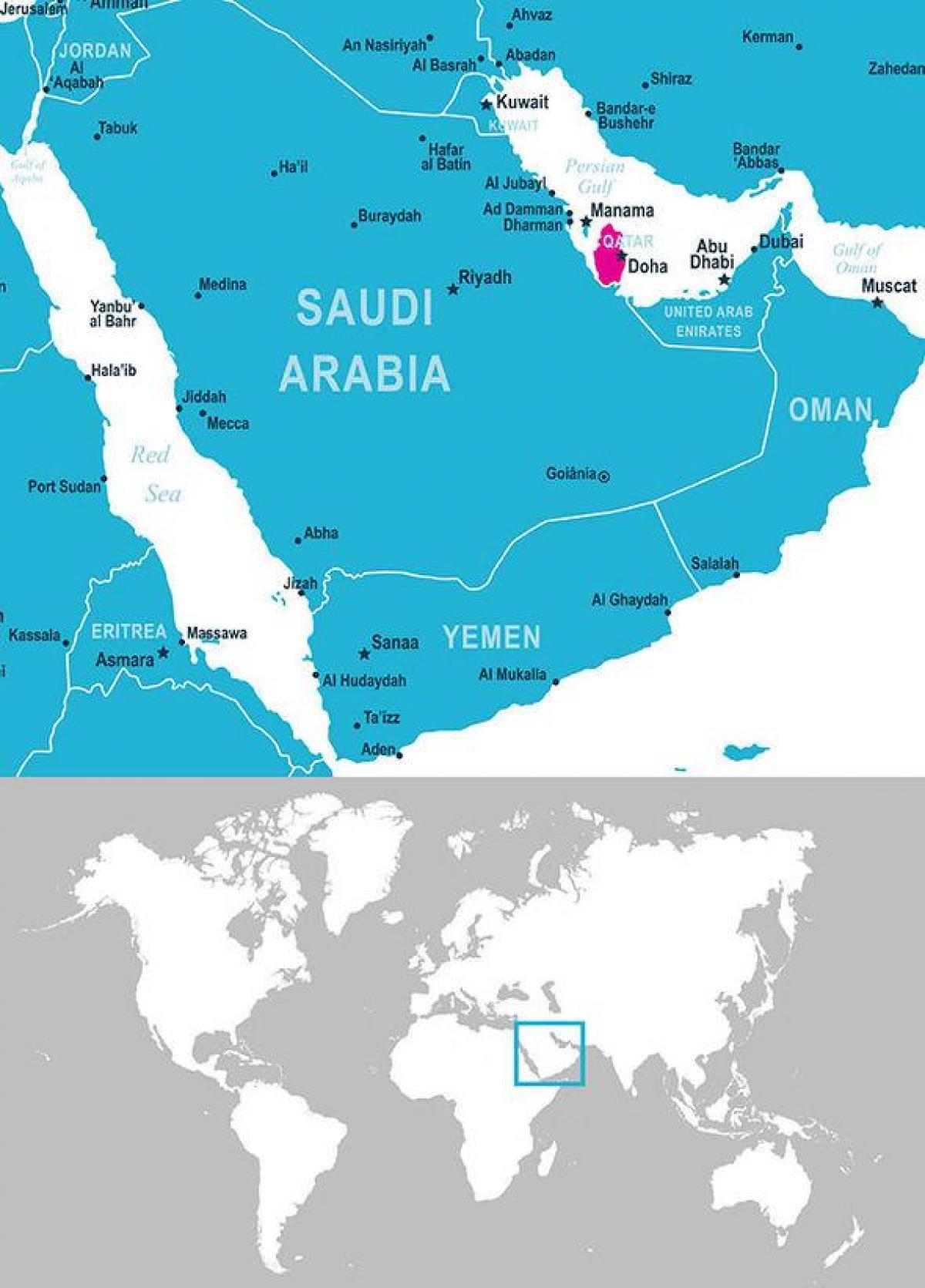 Mapa kataru lokacija