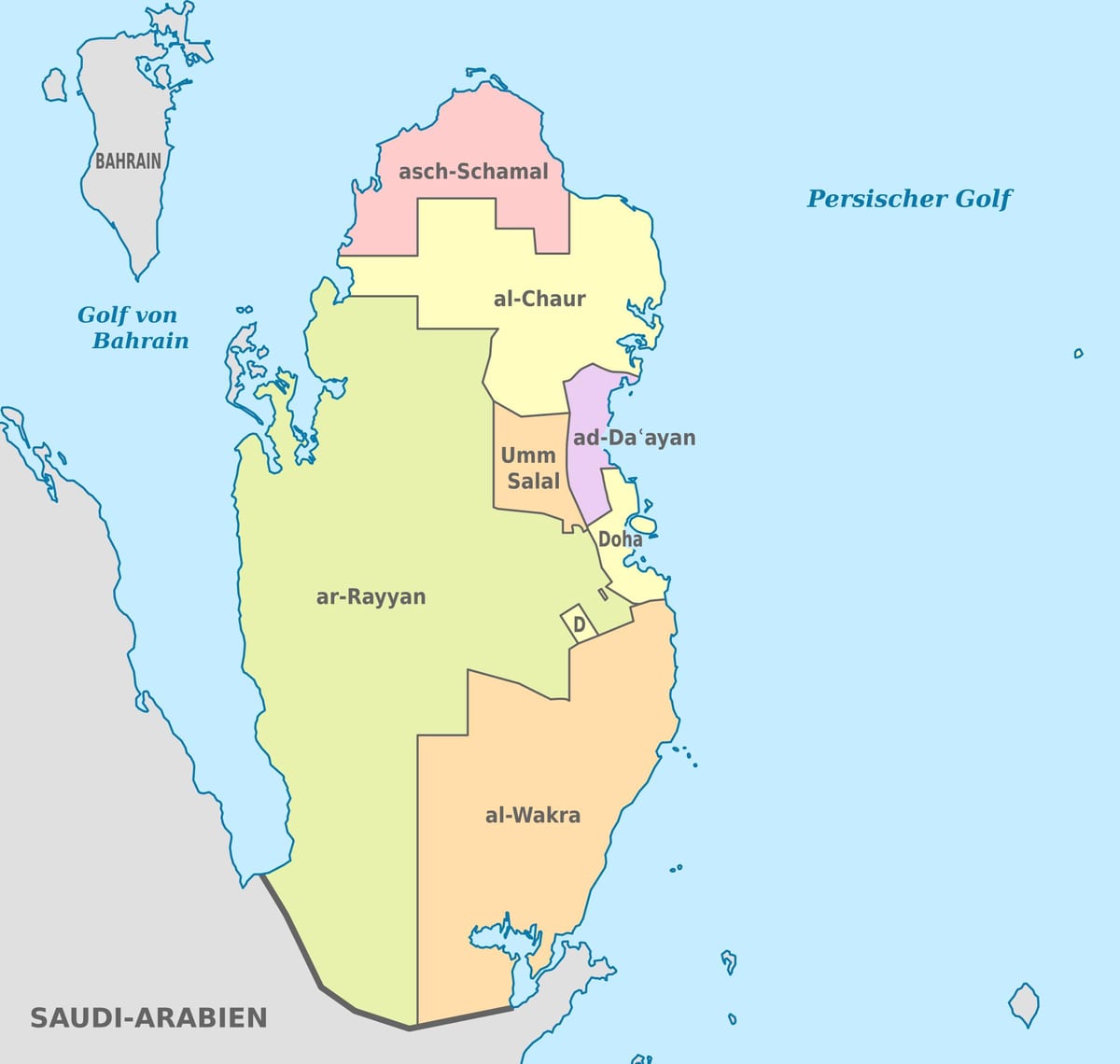 Mapa kataru vektor