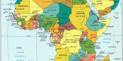 Mapa kataru afrike 